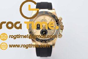 Daytona 126518 40mm YG/RU Gold/Black Clean SH4131 Super Clone