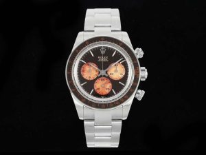 Daytona SS ADGF Best Edition Black/Orange Dial on SS Bracelet A7750