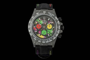 Daytona Diw 40mm Black Carbon FC/NY Colorful Dial DIWF DD4801