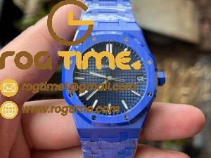 Royal Oak 41mm 15500 Blue Ceramic/Cer Blue Dial APSF A4302 Super Clone