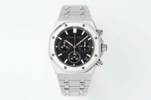 Royal Oak Chrono 26240ST 41mm SS/SS Black Dial APS SH4401 Super Clone