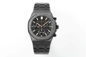 Royal Oak Chrono 26240CE 41mm Ceramic/Cer Black Dial APS SH4401 Super Clone
