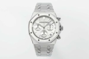 Royal Oak Chrono 26240ST 41mm SS/SS Silver Dial APS SH4401 Super Clone