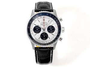 Navitimer B01 Chronograph SS/LE White/Stk BLSF Asian B01