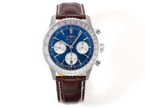 Navitimer B01 Chronograph SS/LE Blue Dial BLSF Asian B01