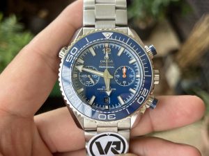 Planet Ocean 600m Chrono 45.5mm SS/SS Blue Dial VRF A9900
