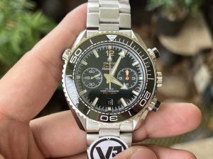 Planet Ocean 600m Chrono 45.5mm SS/SS Black Dial VRF A9900
