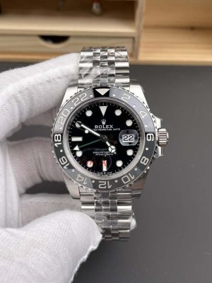 GMT Master II 126710 Bruce Wayne 40mm Jub SS/SS Black Dial VSF DD3285
