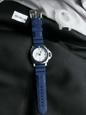 Submersible PAM1696 44mm SS/RU White Dial VSF P9000