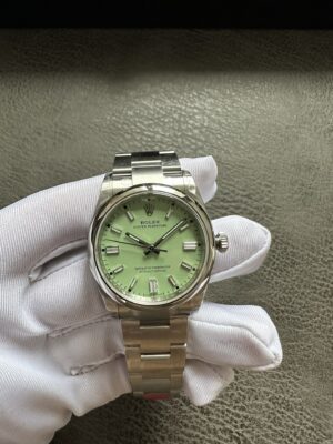 Oyster Perpetual 126000 36mm SS/SS Pistachio Dial VSF VS3230