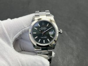 Datejust 126300 41mm OYS SS/SS Green Dial VSF VS3235