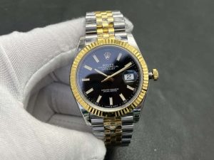 Datejust 126333 41mm Jub SS/YG Black Dial VSF DD3235