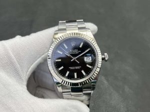 Datejust 126334 41mm Oys SS/SS Black/Stk VSF V2 DD3235