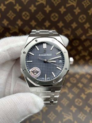 Royal Oak 41mm 15500 SS/SS Blue/Stk APSF SA4302 Super Clone (Free Sprung)