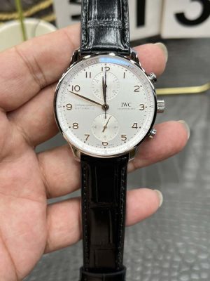 Portugieser Chrono IW371605 41mm SS/LE White/Num ZF A69355