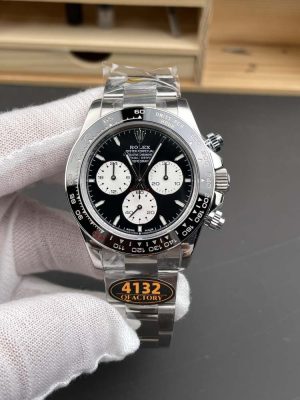 Daytona 126529 40mm Le Mans SS/SS Black Dial QF V9 SH4132 Max(Gain Weight) (24Hour Subdial)