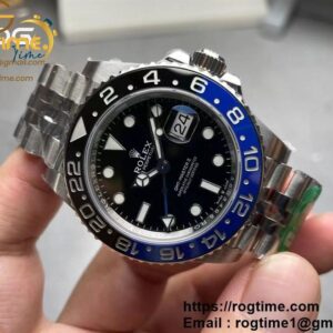 C+ Factory GMT-Master II 126710 BLNR Black/Blue Ceramic Best Edition on SS Jubilee Bracelet