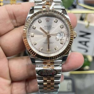 Datejust 126331 41mm Jub RG/SS Champagne/Stk Clean VR3235
