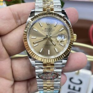 Datejust 126333 41mm Jub YG/SS Gold Dial Clean VR3235