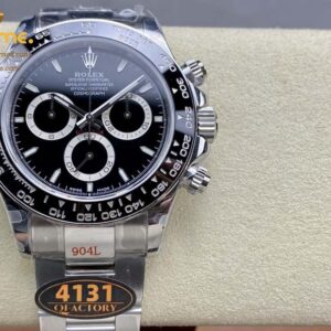 Daytona 126500LN 40mm SS/SS Black Dial QF SH4131 Super Clone