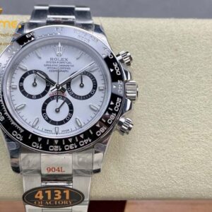 Daytona 126500LN 40mm SS/SS Whie Dial QF SH4131 Super Clone