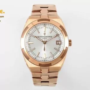 Overseas 4500V 41mm RG/RG White Dial 8F A5100