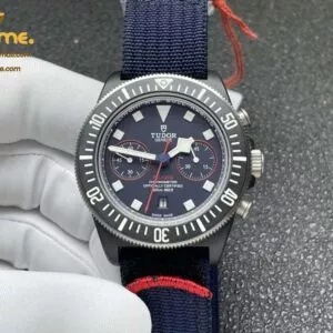 Pelagos FXD Chrono 43mm Car/TI/NY Blue Dial M+F A7750