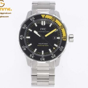 Aquatimer 44mm Blk/Yel bezel Black/Stk SS/SS RSF A2892