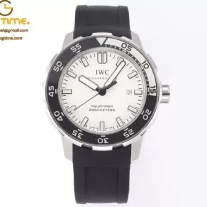Aquatimer 44mm Blk/Wht bezel White/Stk SS/RU RSF A2892