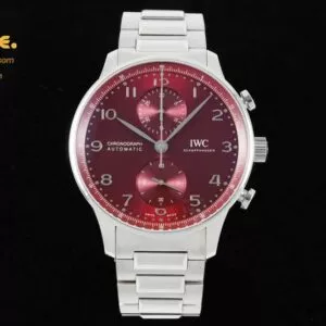 Portuguese Chrono 41mm SS/SS Red Dial V6SF A69355