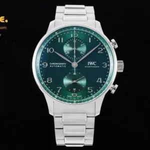 Portuguese Chrono 41mm SS/SS Green Dial V6SF A69355