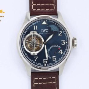 IWC - Big Pilot CF Tour LPP 46.2MM SS/LE Blue/Num BBR Tourbillon