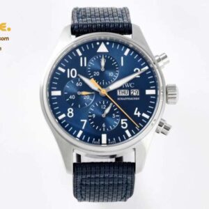IWC - Pilot Chrono IW377729 SS/LE Blue BLSF A7750