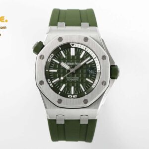 Royal Oak Offshore Diver 15710 42mm SS/RU Green Dial APSF SA3120 Super Clone
