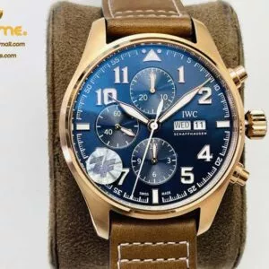 IWC - Pilot Chrono "Le Petit" 377721 RG/LE Blue ZF A7750