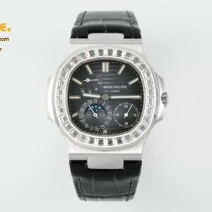 Nautilus 40mm 5724 Dia SS/LE Blue/Stk PPF A240 Super Clone