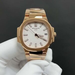 Nautilus 5711 40mm RG/RG White Dial PPF V6 A330