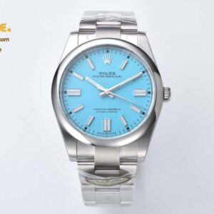 Oyster Perpetual 124300 41mm SS/SS Tiffany Blue Dial Clean VR3230