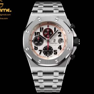 Royal Oak Offshore 26170ST 42mm SS/SS White Dial TKF A7750