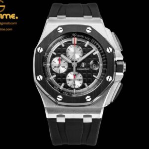 Royal Oak Offshore 26400IO 44mm SS/RU Black Dial TKF A7750