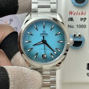 Aqua Terra 41mm SS/SS Turquoise Blue Dial VSF A8900