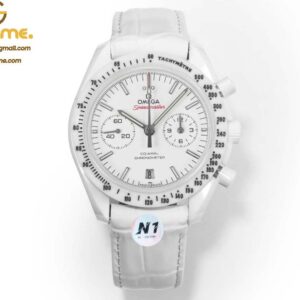 Speedmaster 44mm "White Side of The Moon" White Ceramic/LE N1F A9300