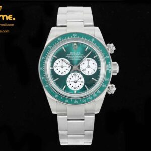 Daytona SS ADGF Best Edition Green/White Dial on SS Bracelet A7750