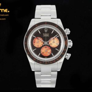 Daytona SS ADGF Best Edition Black/Orange Dial on SS Bracelet A7750
