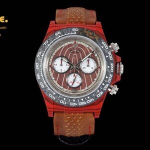 Daytona Diw 40mm Red Carbon FC/LE Wood Dial DIWF DD4801