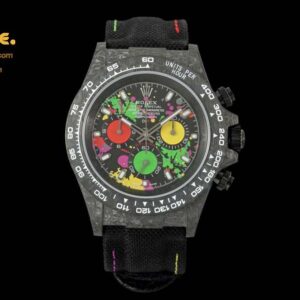 Daytona Diw 40mm Black Carbon FC/NY Colorful Dial DIWF DD4801