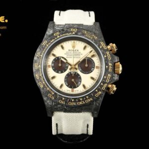 Daytona Diw 40mm Black Carbon FC/NY Cream Dial DIWF DD4801