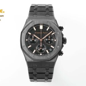 Royal Oak Chrono 26240CE 41mm Ceramic/Cer Black Dial APS SH4401 Super Clone