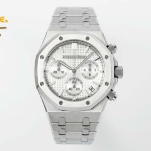 Royal Oak Chrono 26240ST 41mm SS/SS Silver Dial APS SH4401 Super Clone