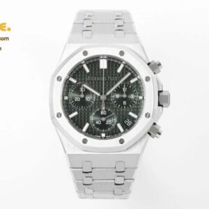 Royal Oak Chrono 26240ST 41mm SS/SS Green Dial APS SH4401 Super Clone